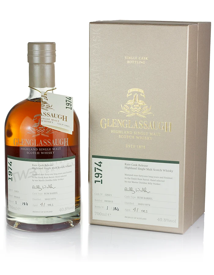 Glenglassaugh 41 Year Old 1974 Rare Cask (2015) Bottle #1