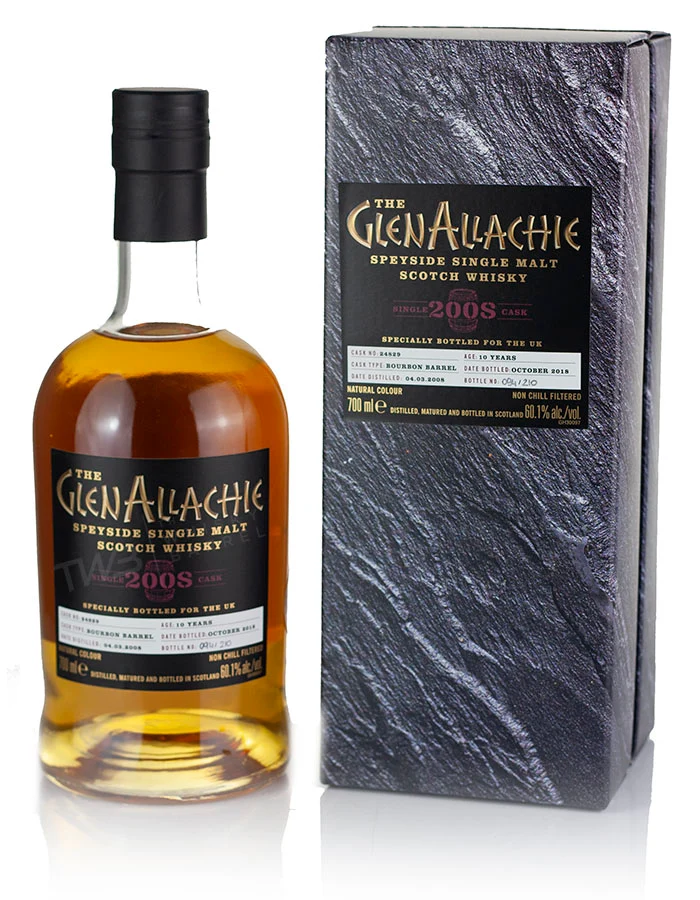 Glenallachie 10 Year Old 2008 Single Cask Batch #1
