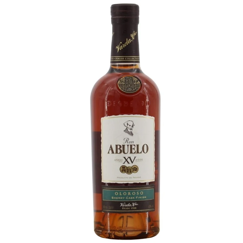 Ron Abuelo 15 Jahre Oloroso Sherry Finish 40% 0,2l
