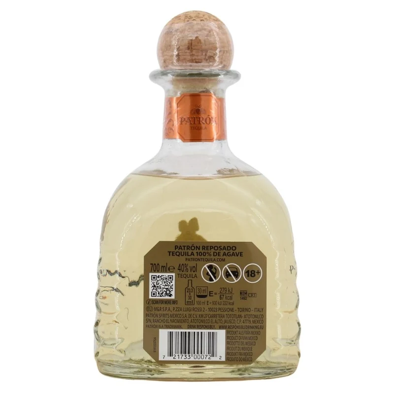 Patron Reposado 40% 0,7l