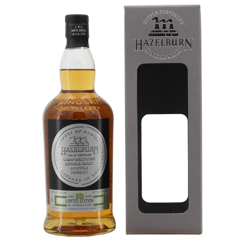 Hazelburn 13 Jahre 2007/2021 Limited Edition 21/61 48,6% 0,7l
