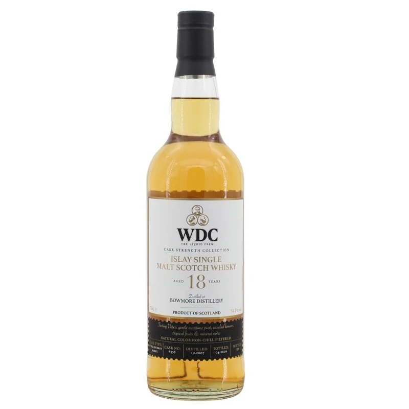 Bowmore 18 Jahre 2007/2026 Wu Dram Clan First Fill Bourbon Barrel 54,1% 0,7l