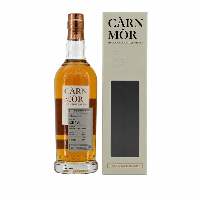 Williamson 9 Jahre 2015/2024 Carn Mor Sherry Hogshead 47,5% 0,7l