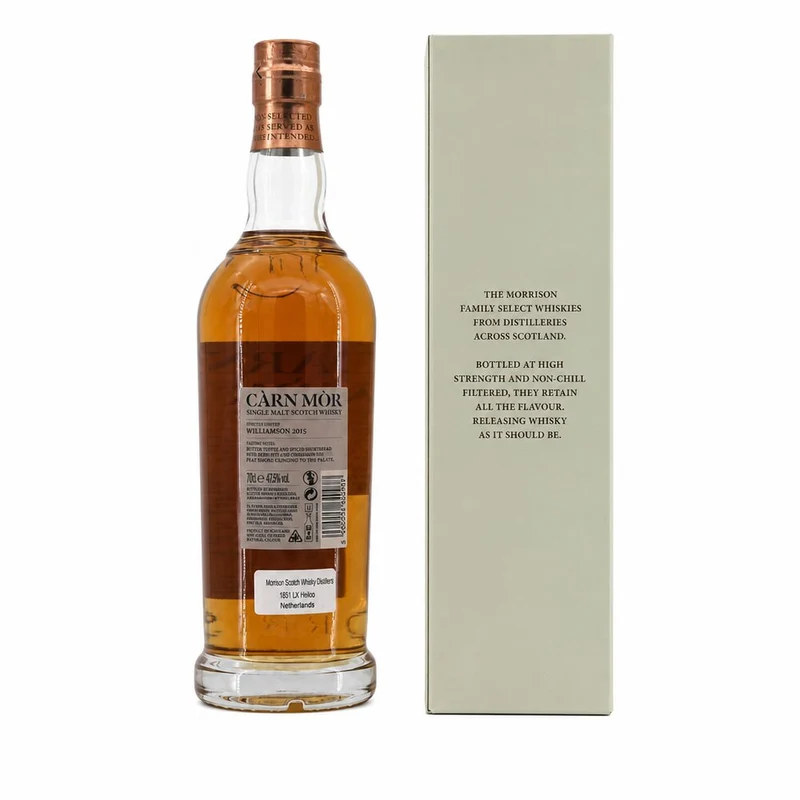 Williamson 9 Jahre 2015/2024 Carn Mor Sherry Hogshead 47,5% 0,7l