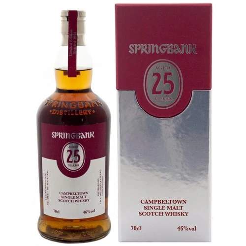 Springbank 25 Year Old 2014 Release