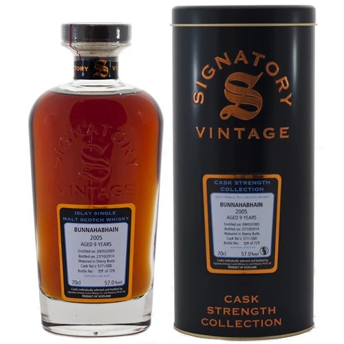 Bunnahabhain 9 Year Old 2005 Signatory