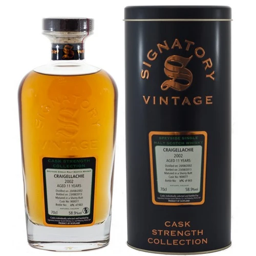 Craigellachie 11 Year Old 2002 Signatory