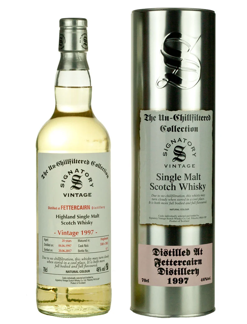 Fettercairn 20 Year Old 1997 Un-Chillfiltered