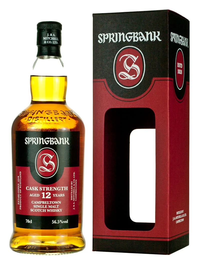 Springbank 12 Year Old Cask Strength 56.5%