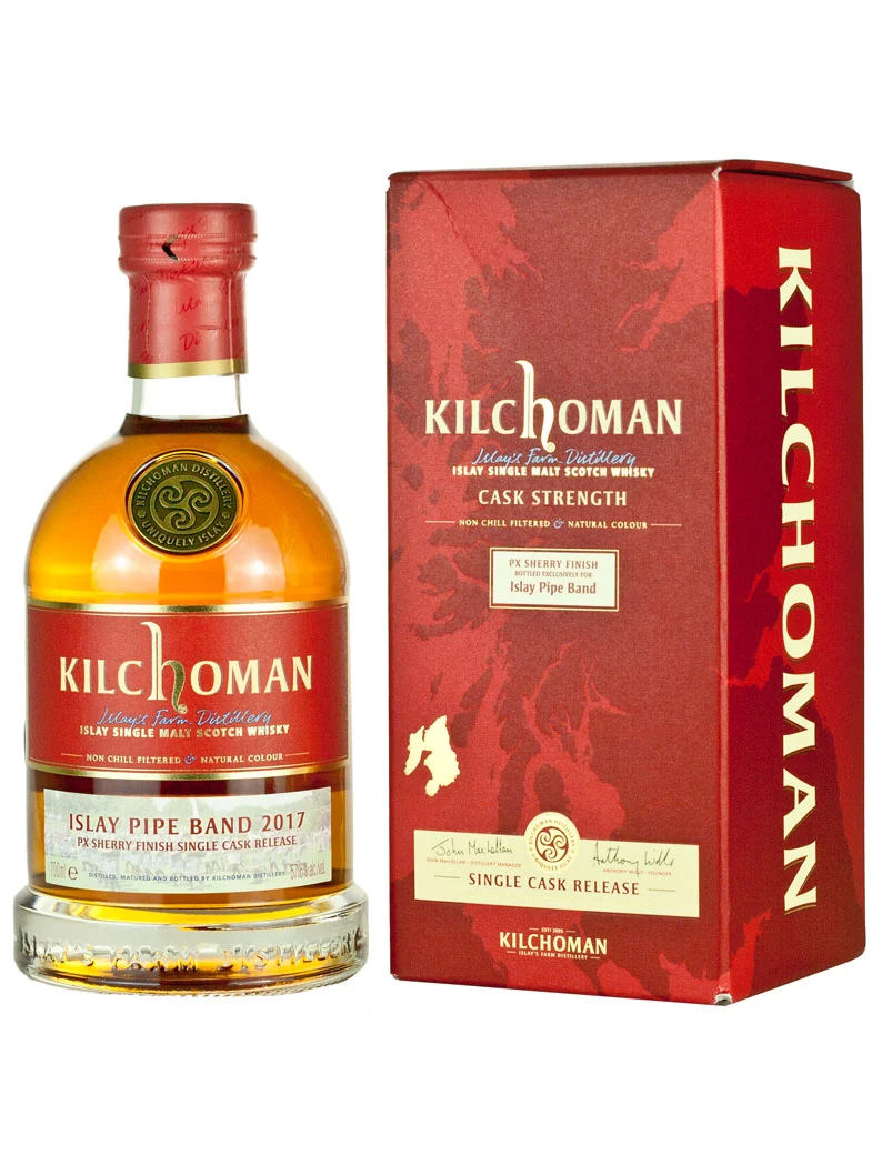 Kilchoman 5 Year Old 2011 Islay Pipe Band 2017