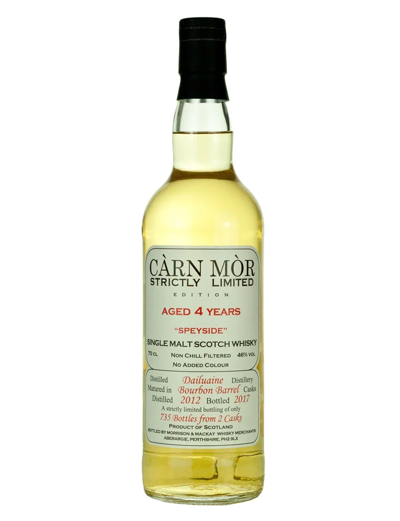 Dailuaine 4 Year Old 2012 Carn Mor Strictly Limited