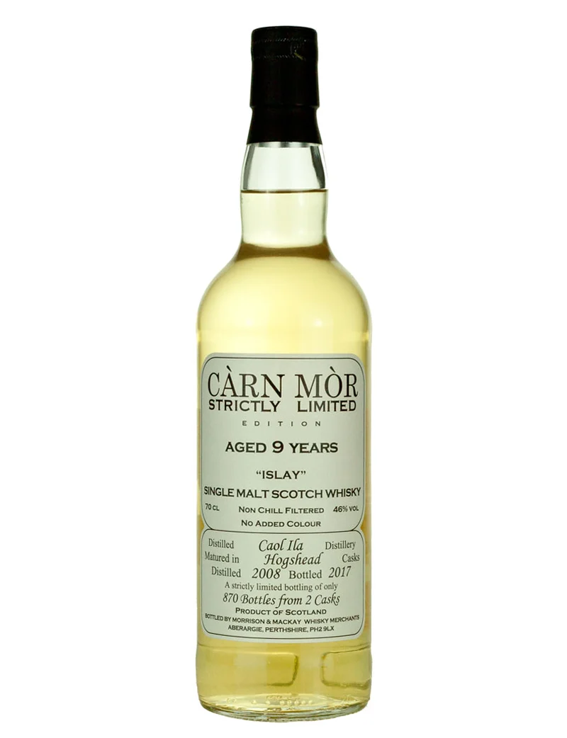 Caol Ila 9 Year Old 2008 Carn Mor Strictly Limited