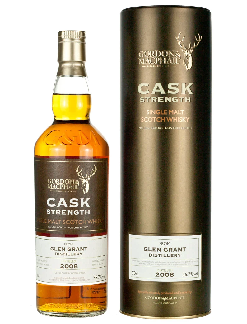 Glen Grant 8 Year Old 2008 Cask Strength