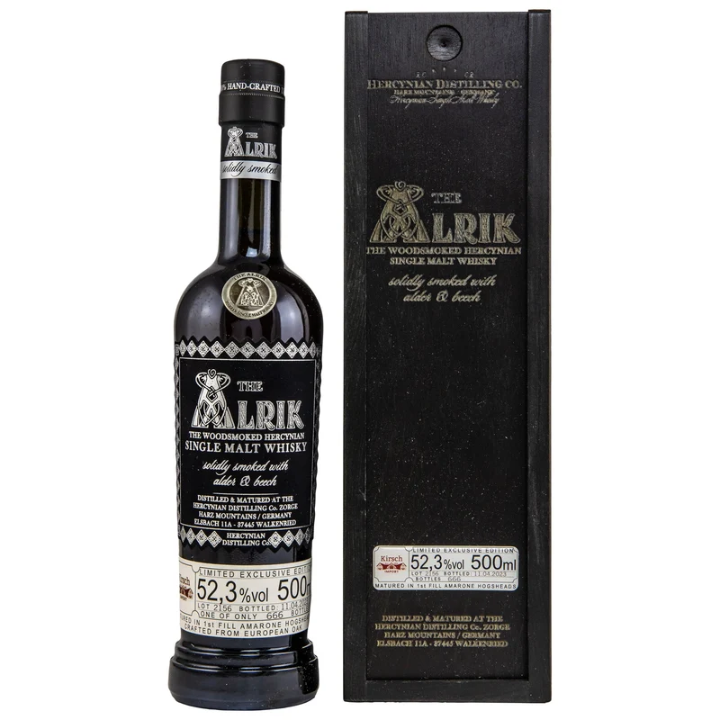 The Alrik | Amarone Cask | Kirsch Limited Edition | Hercynian German Whisky | 0,5l | 52,3%