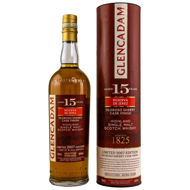 Glencadam | Reserva De Jerez Oloroso Cask | 15 Jahre | 2007 Limited Edition | 46%