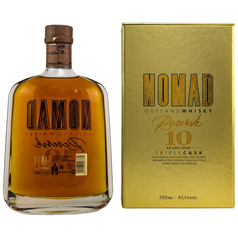 Nomad | 10 Jahre | Outland | Tripple Cask | 43,1%