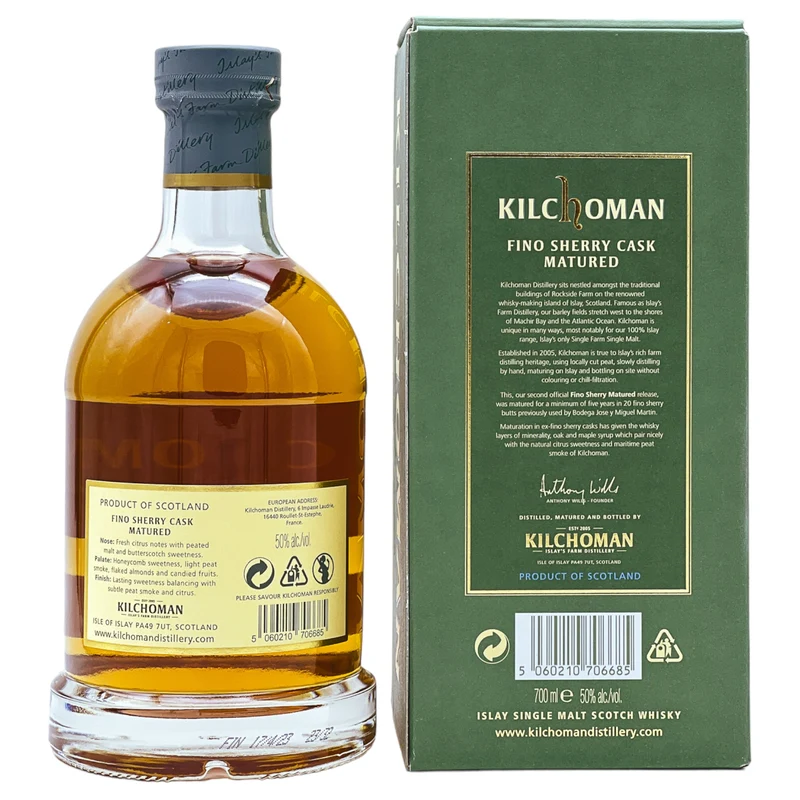 Kilchoman | Fino Sherry Cask Matured | 2023 Edition | 50%