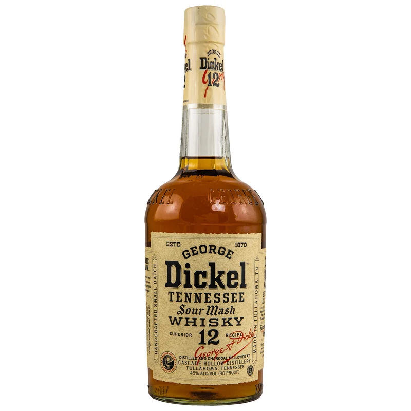 George Dickel No. 12 | Tennesse Sour Mash Whisky | 0,75l | 45%