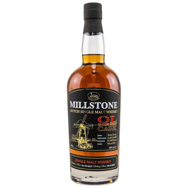 Millstone | 5 Jahre | 2017/2022 | Oloroso Sherry Cask | Dutch Whisky | 46%