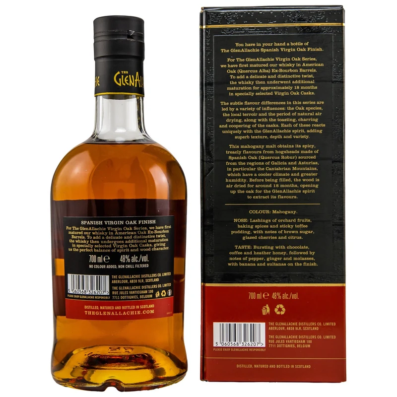 GlenAllachie | 10 Jahre | Spanish Oak | Virgin Oak Series | 48%