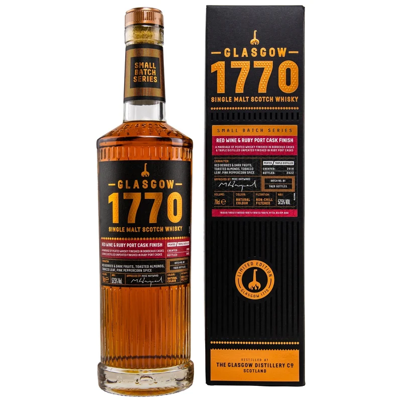 1770 Glasgow | 2018/2022 | Red Wine & Ruby Port | 57,5%