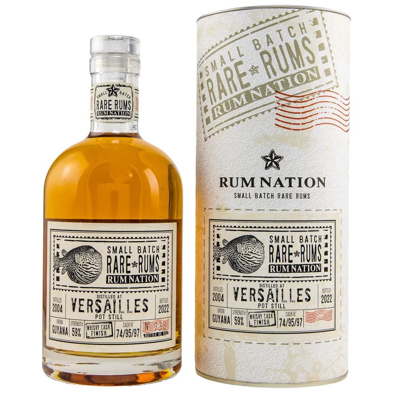 Versailles 18 Jahre 2004/2022 Rum Nation 59,0% 0,7l