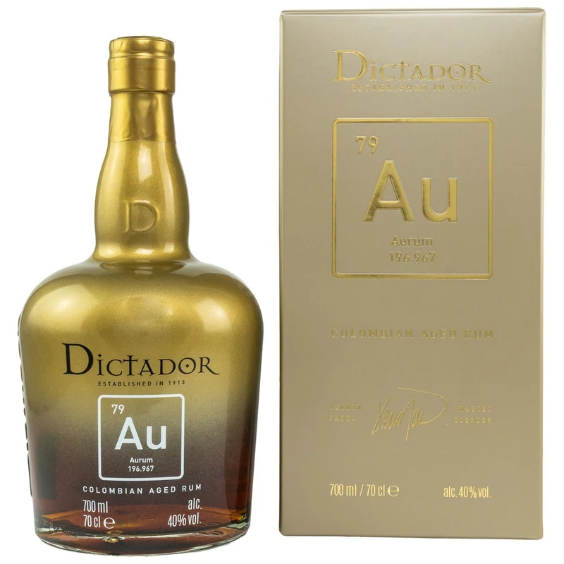 Dictador XO Aurum 40,0% 0,7l
