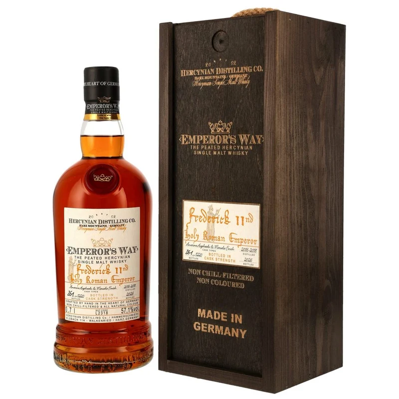 Emperors Way Frederick II - Amarone Hogsheads & Marsala Casks Finish (Hercynian Distilling Elsburn) 57,1% 0,7l