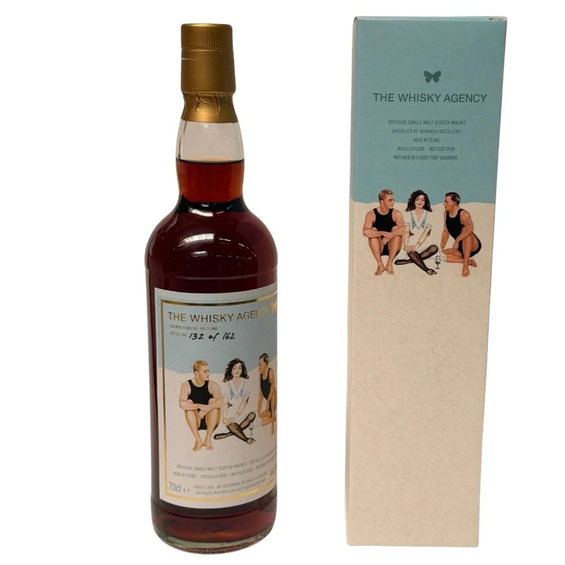 Benriach 16 Jahre 2010/2026 The Whisky Agency 49,3% 0,7l