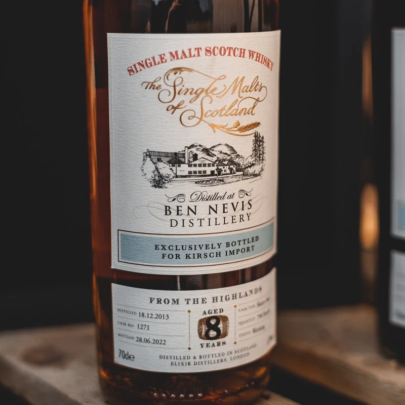 Ben Nevis | The Single Malts of Scotland | 8 Jahre | 2013/2022 | Cask #1271 | 67%