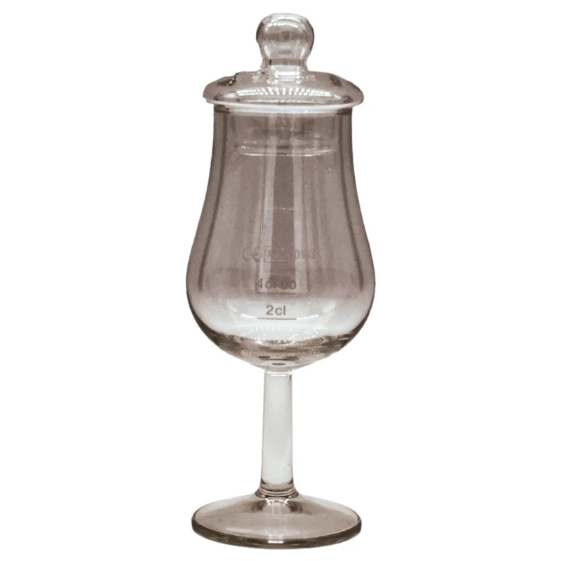 Tasting Glas | Ohne Aufdruck mit Deckel und 2/4cl Eichstrich