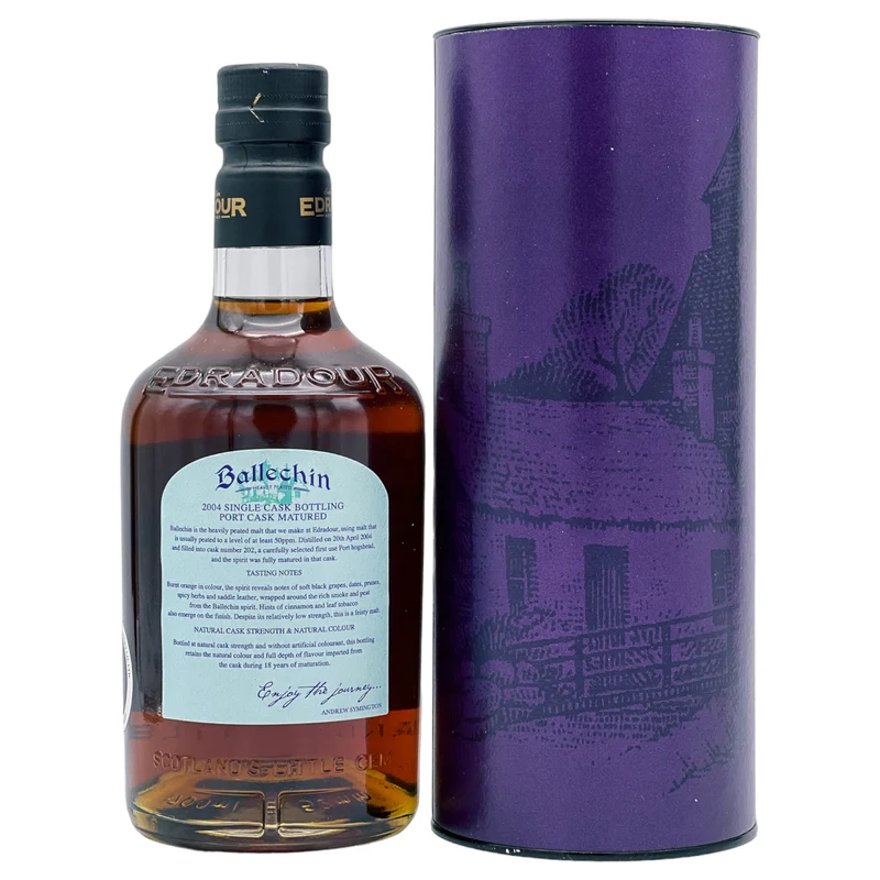 Ballechin | Port Cask #202 | 18 Jahre | 2004/2022 | 49,7%