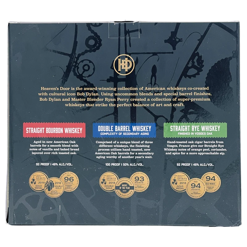 Heaven's Door Trio | Geschenk-Set | 3 x 0,2l | 47%