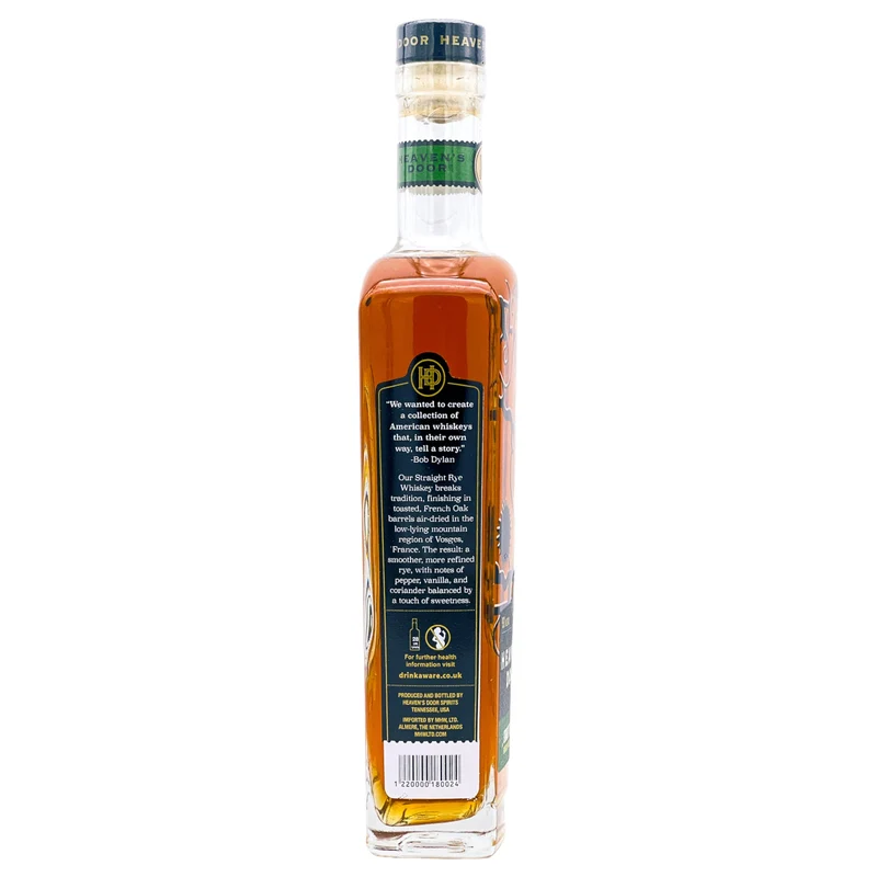 Heaven's Door | Straight Rye Whiskey | 43%