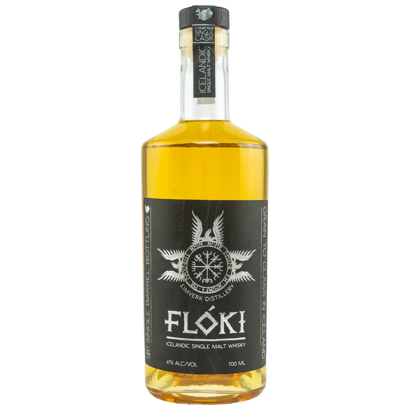 Flóki Single Malt | Single Barrel #43 | 3 Jahre | Icelandic Whisky | 47%