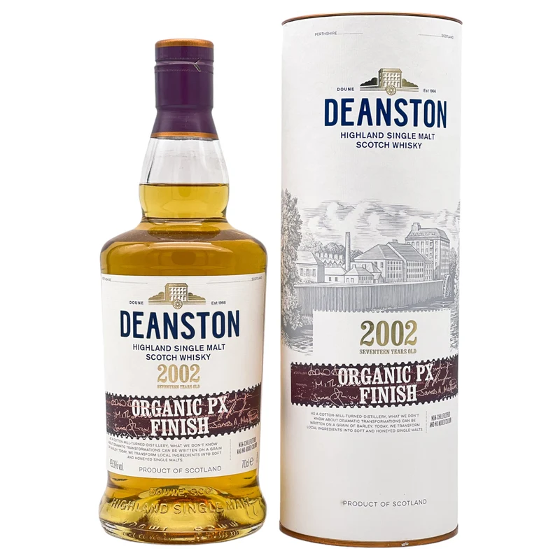 Deanston | 17 Jahre | 2002/2020 | Organic PX Finish | 49,3%