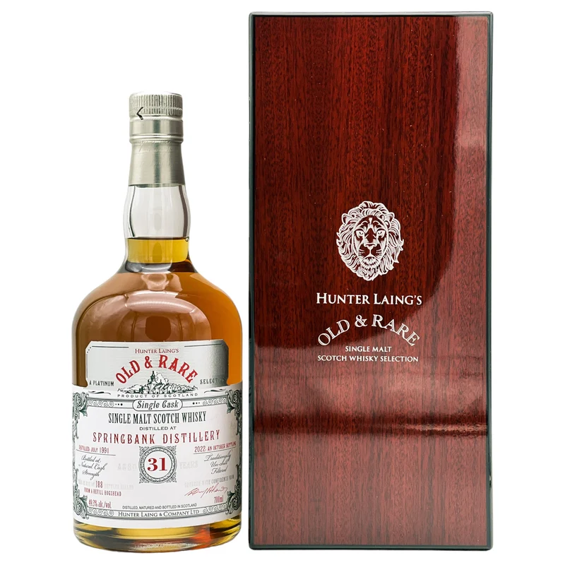 Springbank | Old & Rare | 31 Jahre | 1991/2022 | Hunter Laing & Co. Ltd | 49,3%