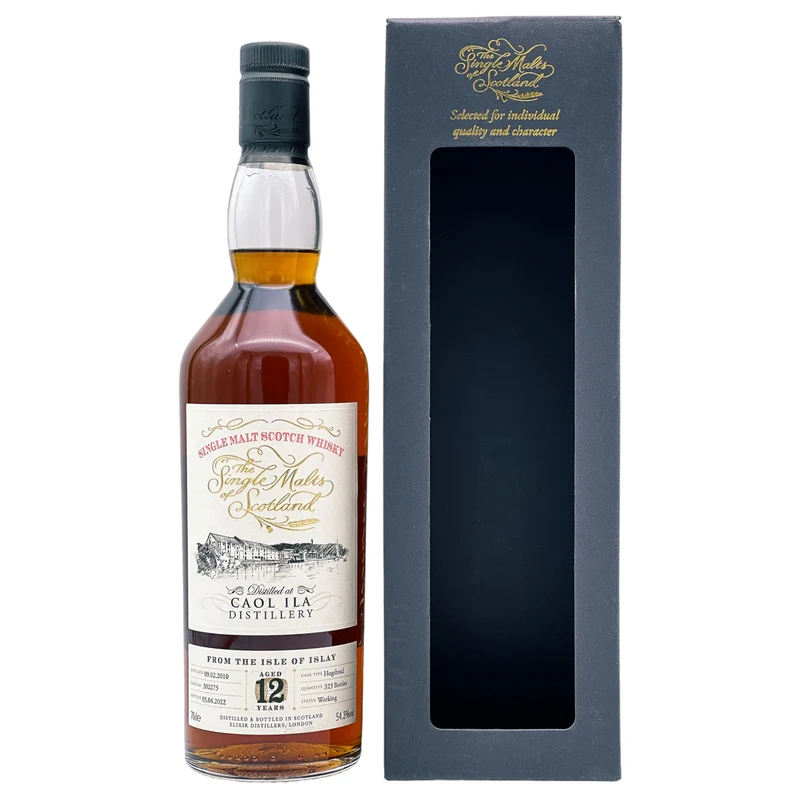 Caol Ila | The Single Malts of Scotland | 12 Jahre | 2010/2022 | Cask #302273 | 54,3%