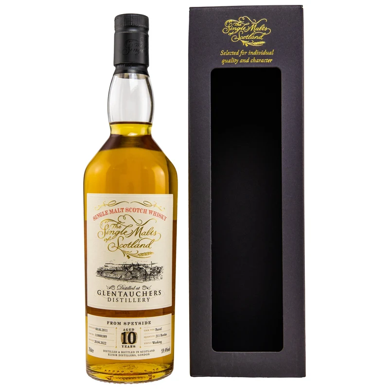 Glentauchers | The Single Malts of Scotland | 2011/2022 | Cask #110000389 | 59,4%