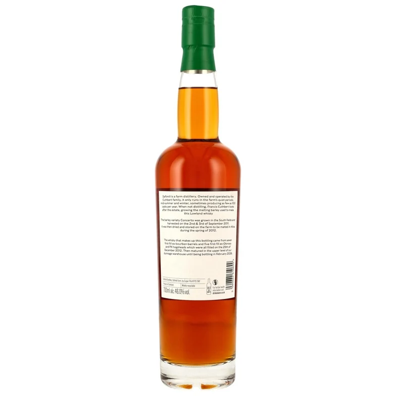 Daftmill 13 Jahre 2012/2026 Winter Release Bourbon & Sherry Casks 46,0% 0,7l