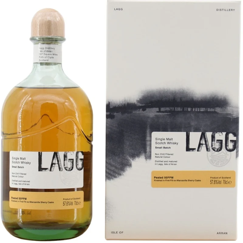 Lagg Small Batch Manzanilla Finish 57,6% 0,7l
