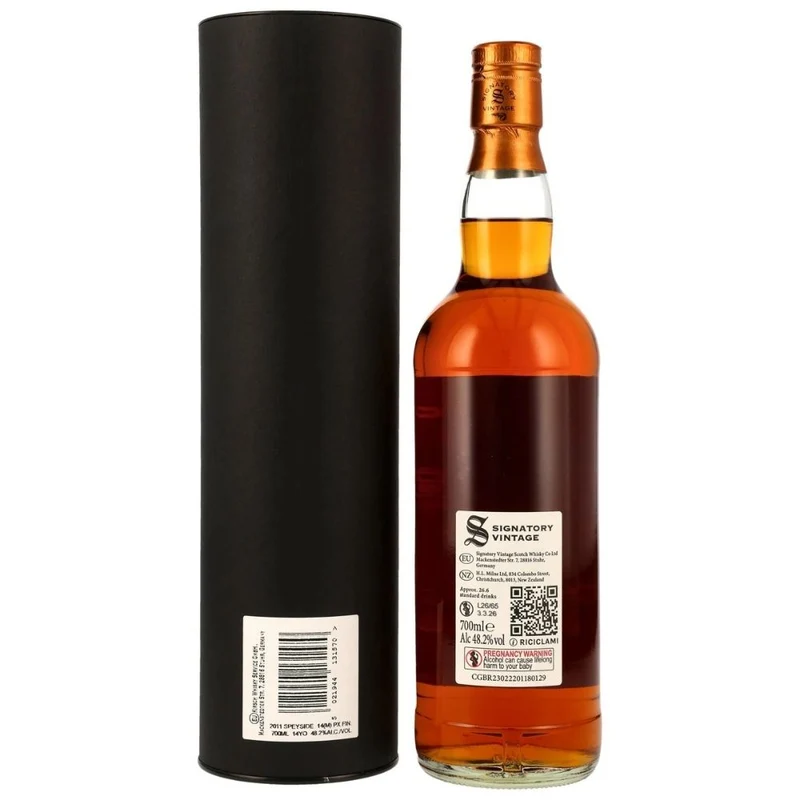 Speyside 14 Jahre 2011/2026 PX Sherry Butts SV Small Batch #20 48,2% 0,7l