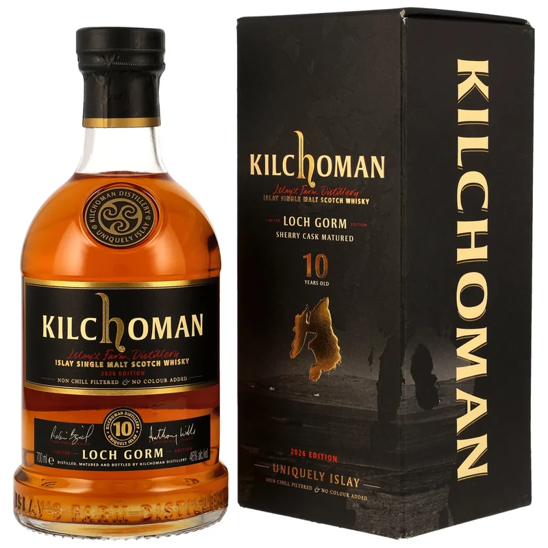Kilchoman Loch Gorm 10 Jahre Limited Edition 2026 46% 0,7l