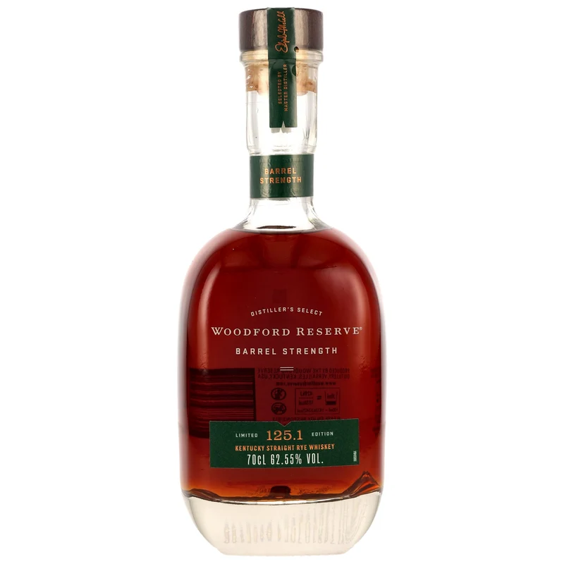 Woodford Reserve Barrel Strength Rye 62,55% 0,7l