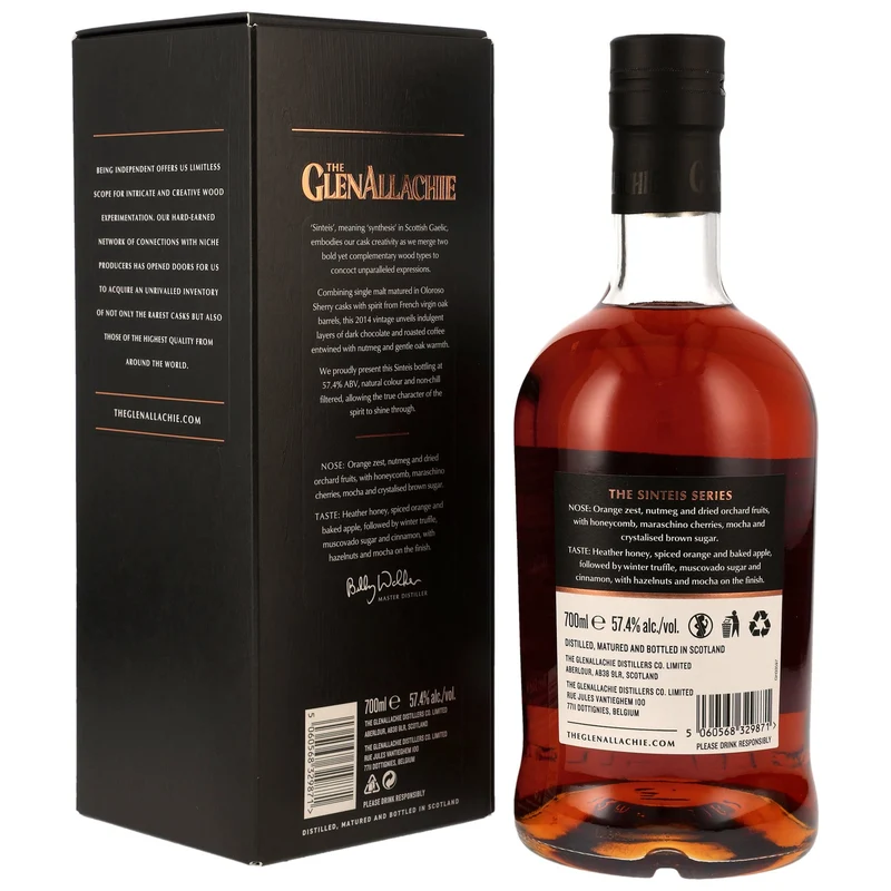 GlenAllachie 11 Jahre 2014/2026 Sinteis Series Part III 57,4% 0,7l