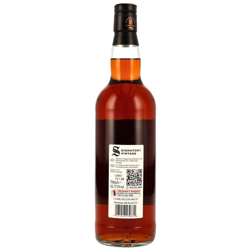 Mortlach 11 Jahre 2014/2026 Signatory Vintage 100 Proof Edition #73 57,1% 0,7l