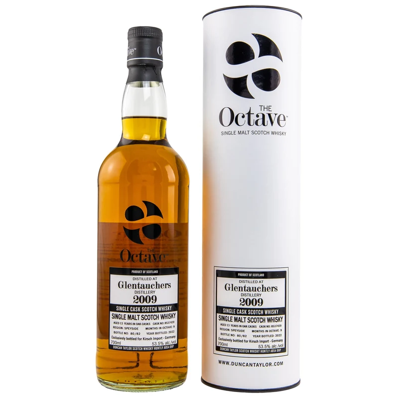 Glentauchers | 13 Jahre | 2009/2022 | The Octave | Duncan Taylor | Single Cask #8537439 | 53,5%