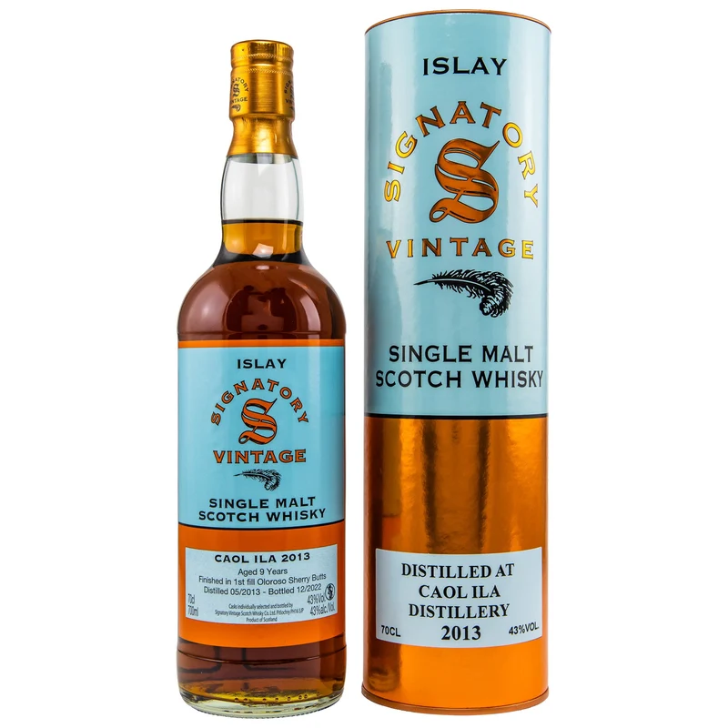 Caol Ila | 9 Jahre | 2013/2022 | Sherry Butt | Signatory Vintage | 43%