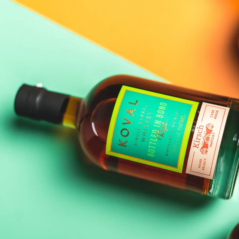 Koval | Single Barrel Rye Whiskey | Bottled in Bond | #5628 | 0,5l | 50%