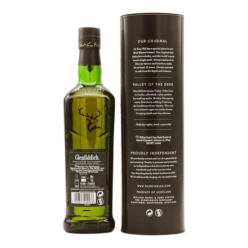 Glenfiddich | 12 Jahre | Metallbox | 40%